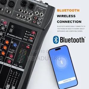 6 Channel Audio Mixer