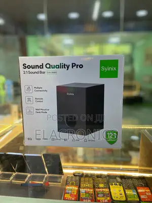 Syinix Syn-Sb580 2.1 Sound Bar With Subwoofer - New
