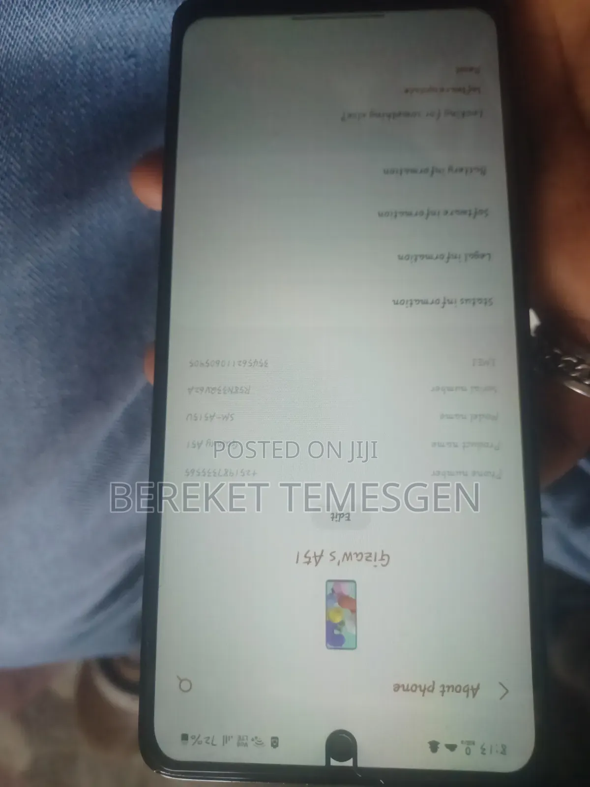 Samsung Galaxy A51 64 GB Blue