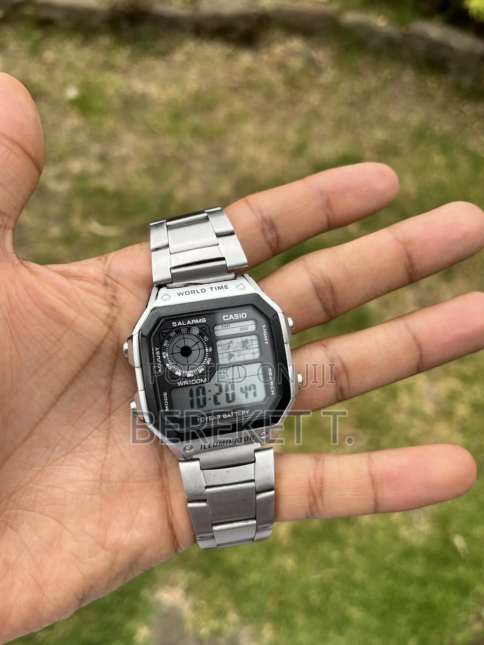 Casio Vintage-Style Digital Watch