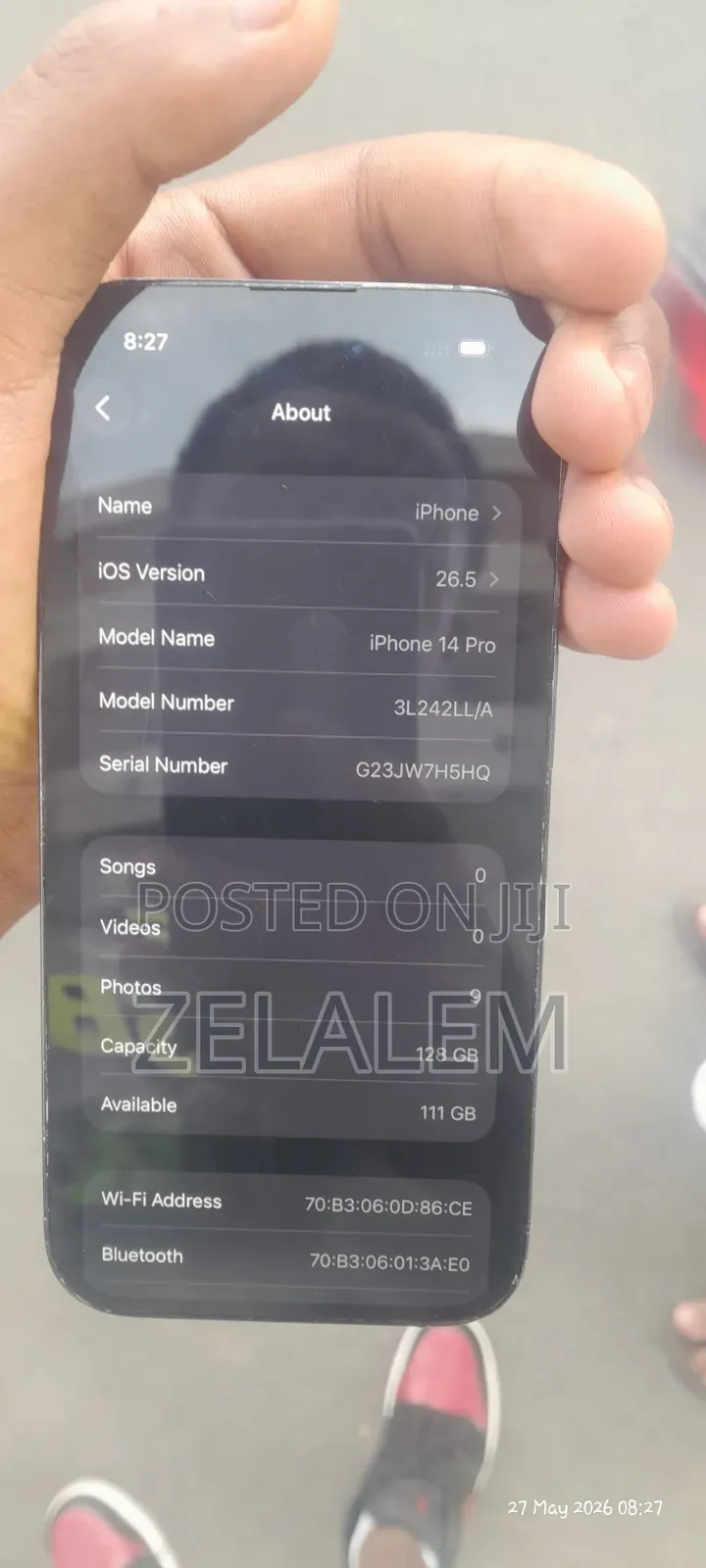 Apple iPhone 14 Pro 128 GB Silver