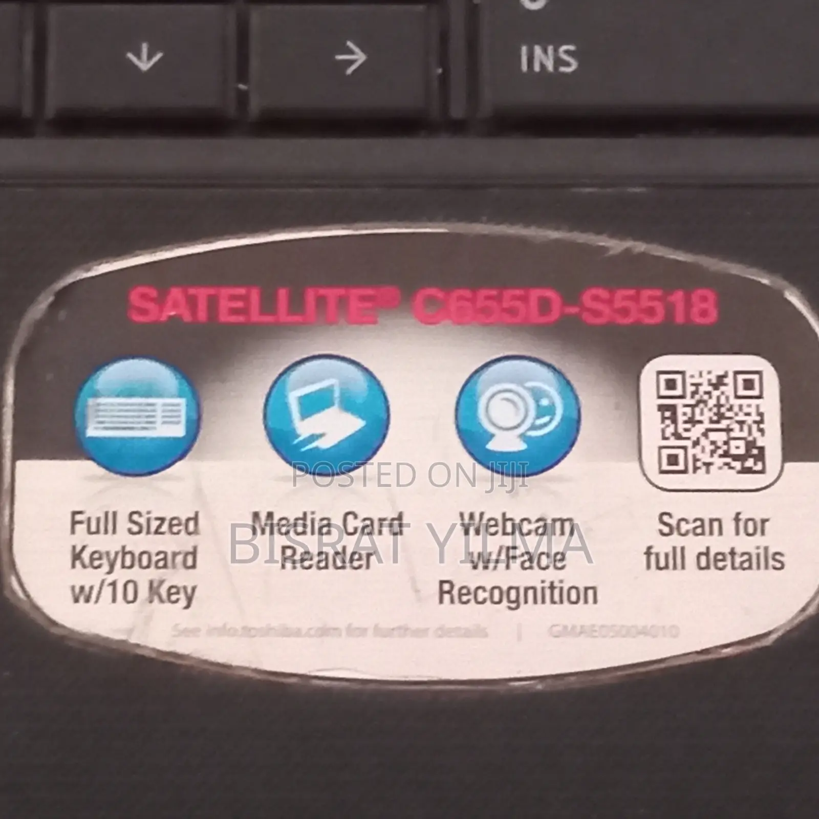 Laptop Toshiba Satellite C655D 4GB AMD HDD 256GB