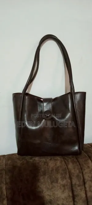 Pure Leather Bag With Wallet