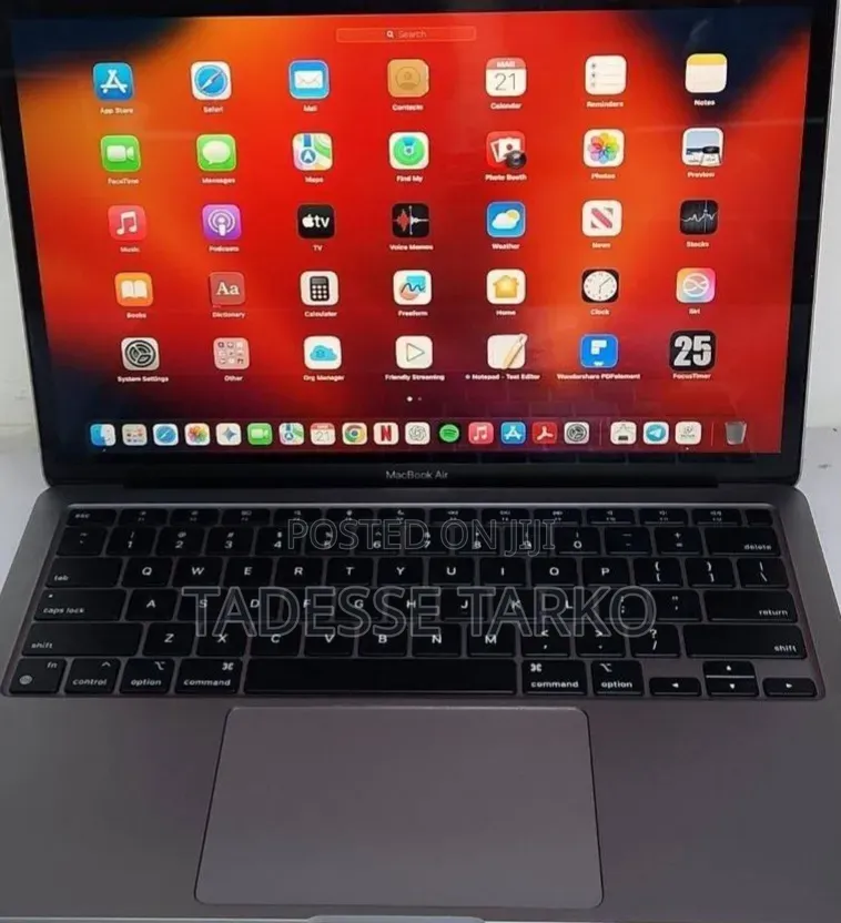 New Laptop Apple MacBook Air 2020 M1 8GB Apple M1 SSD 256GB