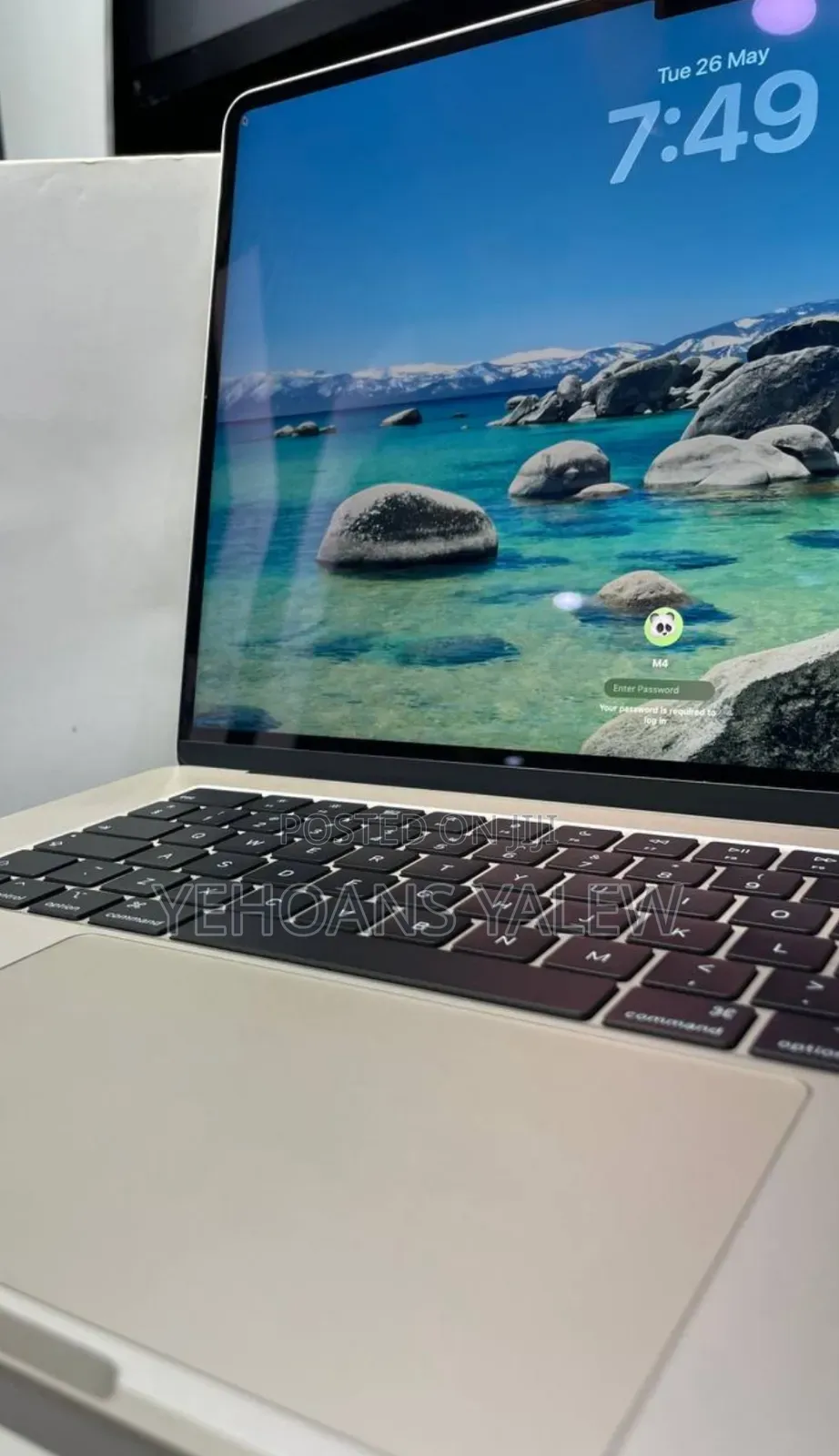 New Laptop Apple MacBook Air 2025 M4 15-inch 16GB Apple M4 SSD 256GB
