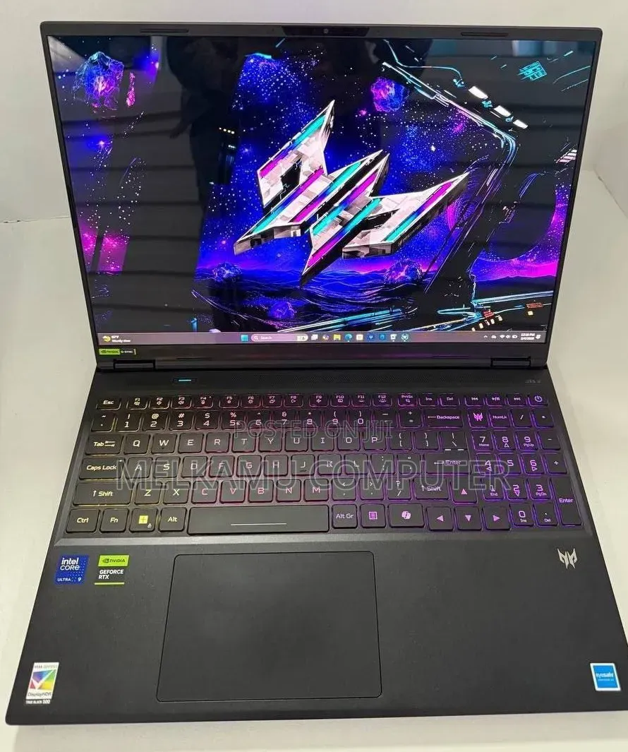 New Laptop Acer Predator Helios Neo 16 32GB Intel Core Ultra 9 SSD 1T