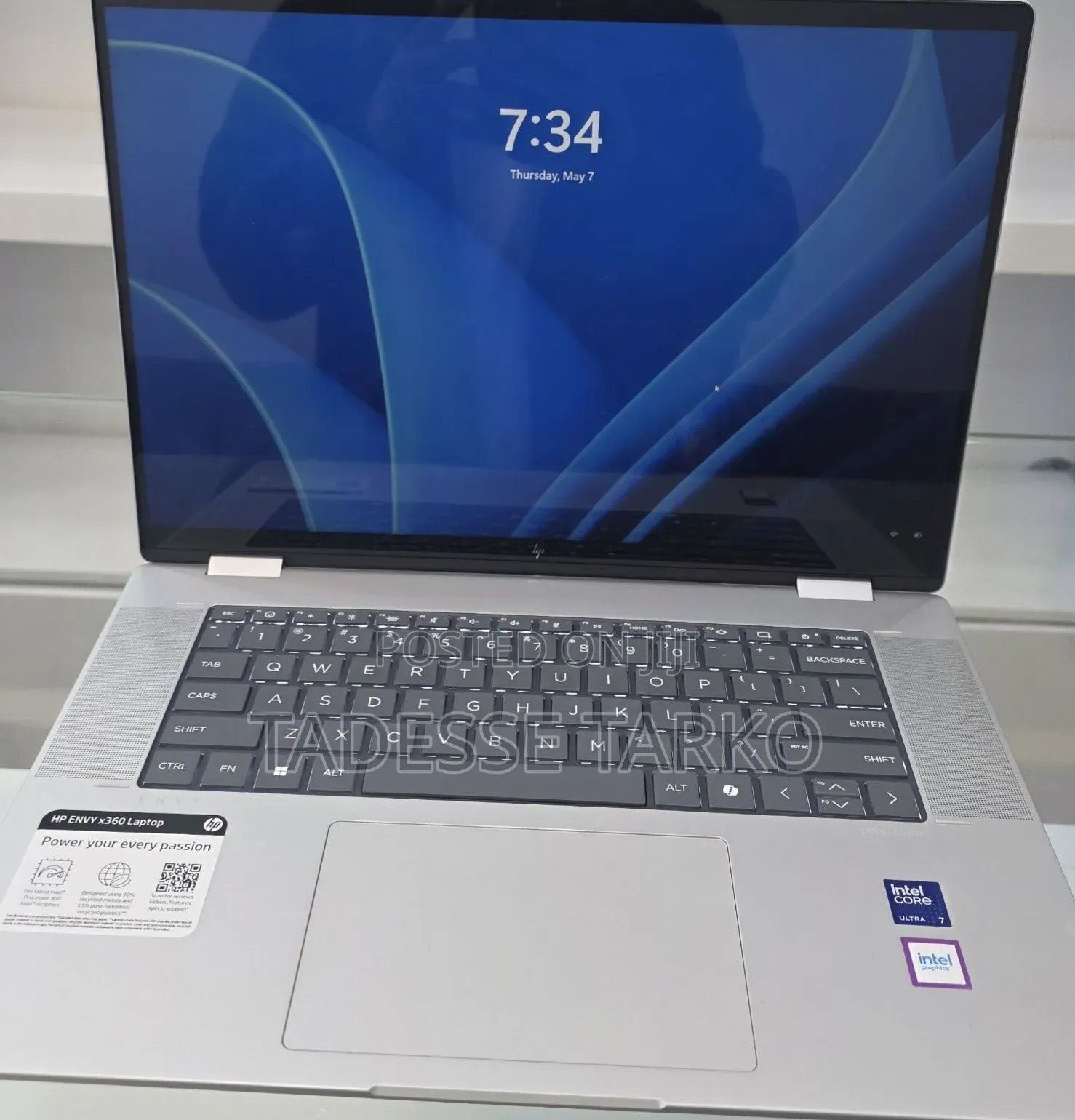 New Laptop HP Envy x360 16GB Intel Core 7 SSD 1T
