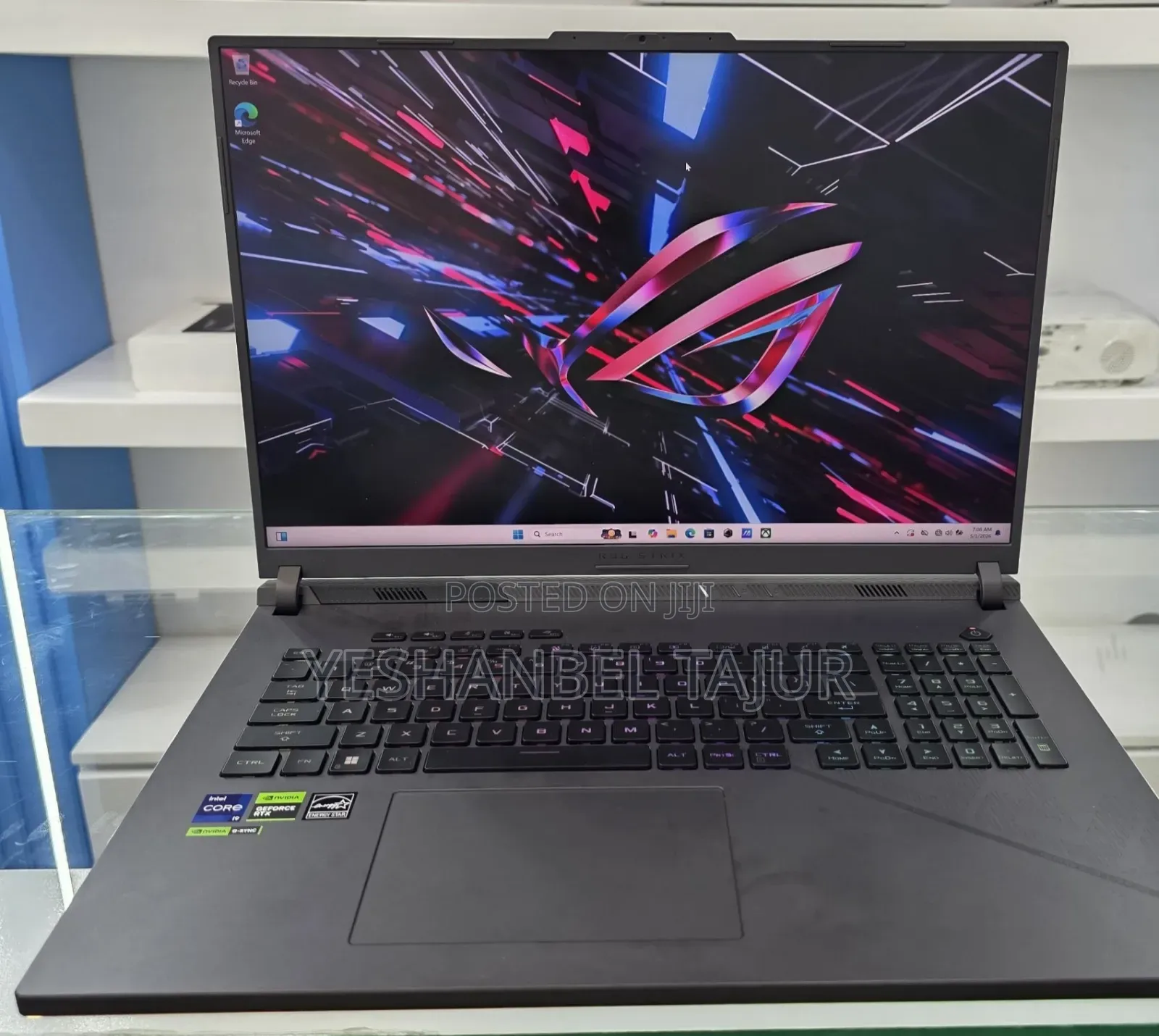 New Laptop Asus ROG Strix G16 G614 16GB Intel Core i9 SSD 1T