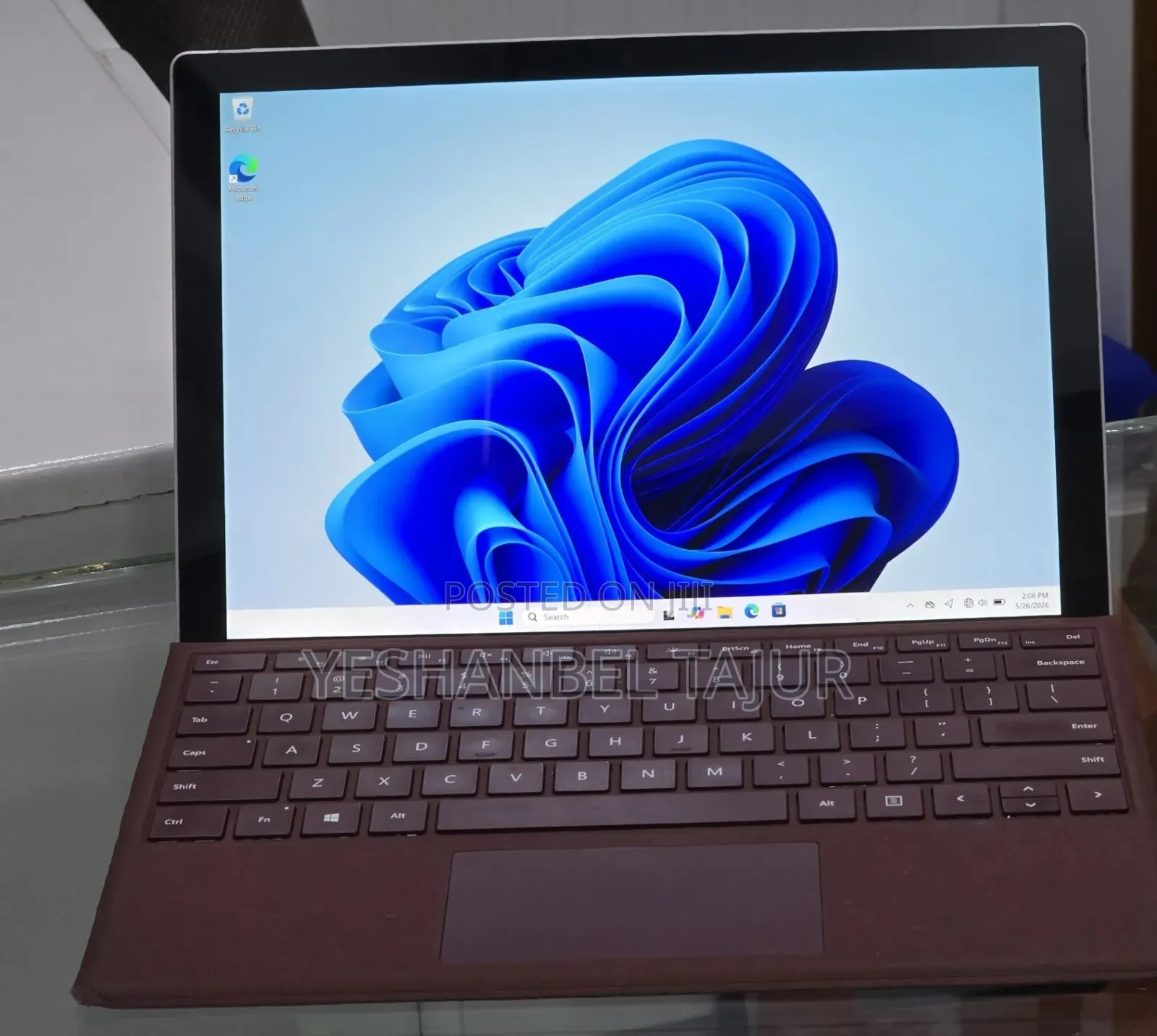 New Laptop Microsoft Surface Pro 6 8GB Intel Core i5 SSD 128GB