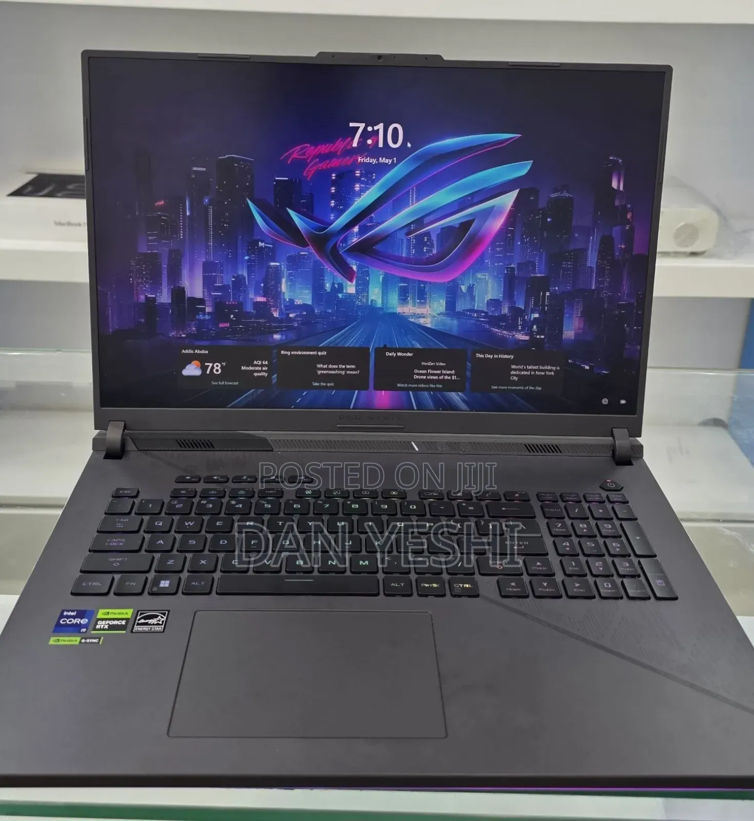 New Laptop Asus 16GB Intel Core i9 SSD 1T
