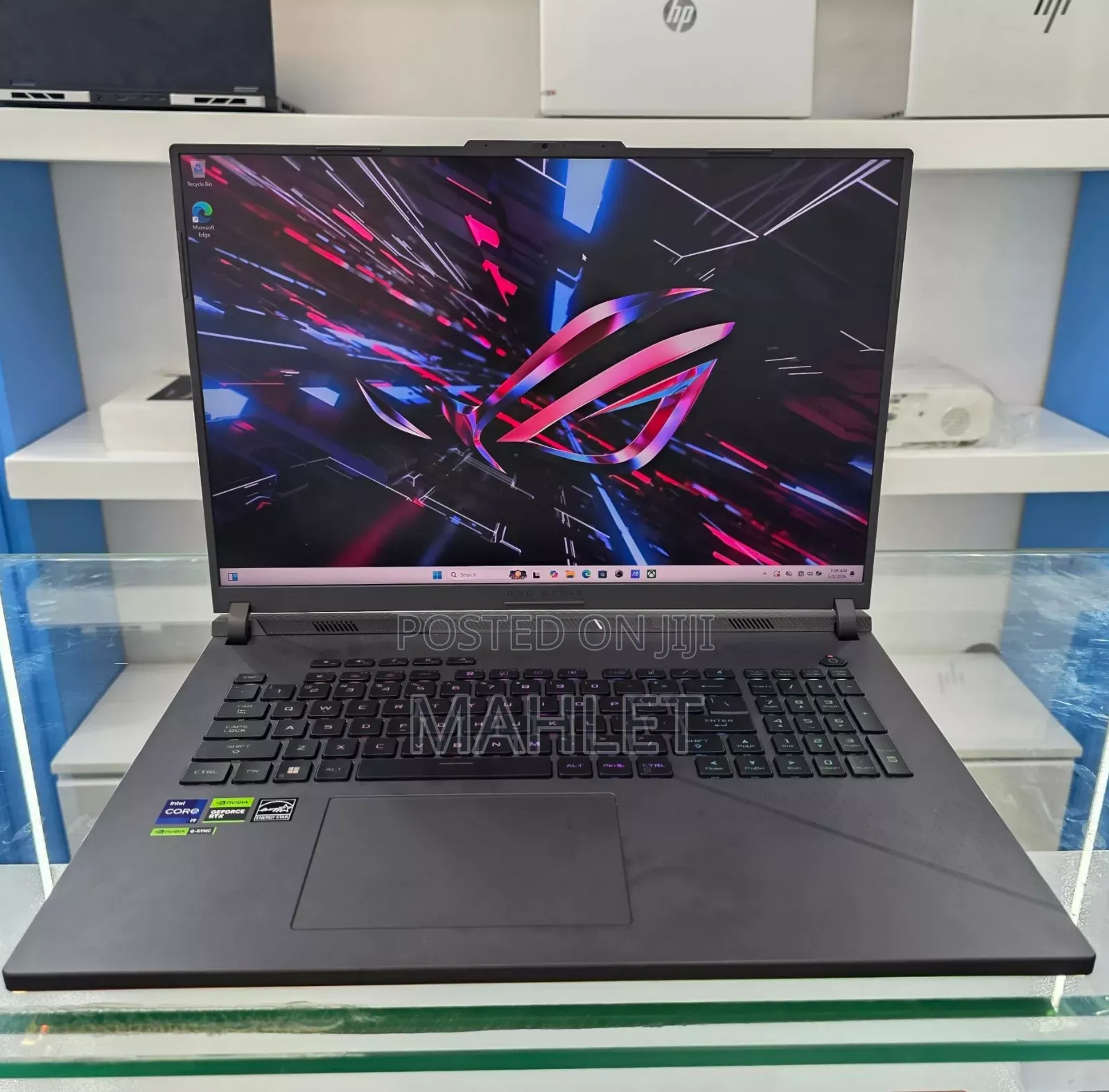 New Laptop Asus ROG Strix G17 16GB Intel Core i9 SSD 1T