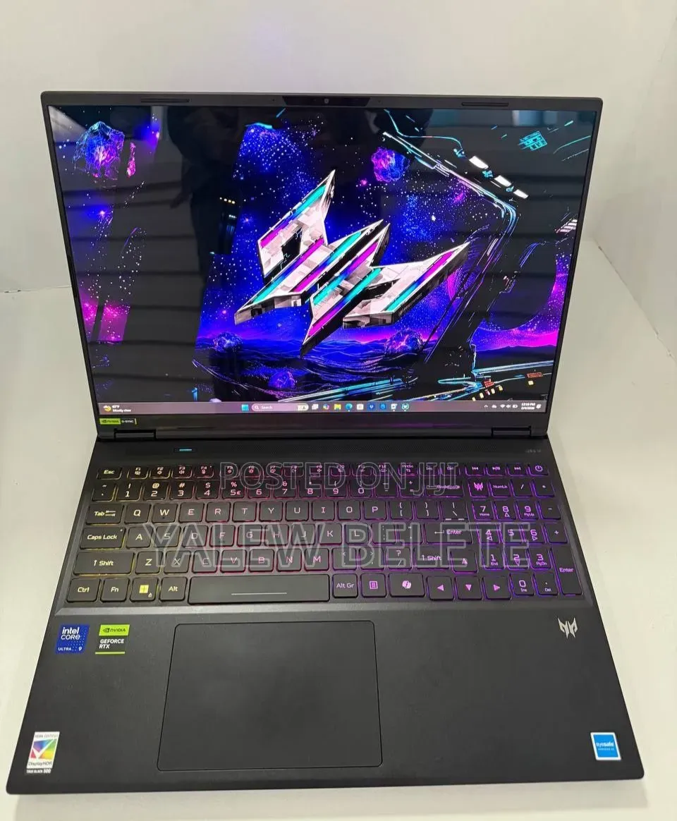 New Laptop Acer Predator Helios Neo 16 32GB Intel Core Ultra 9 SSD 1T