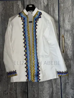 የወንድ የሀበሻ ልብስ Habesha Top Two Piece
