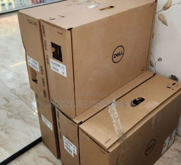 Dell Monitor 24 Inch Frame Less Brand New Height-Adjustabil