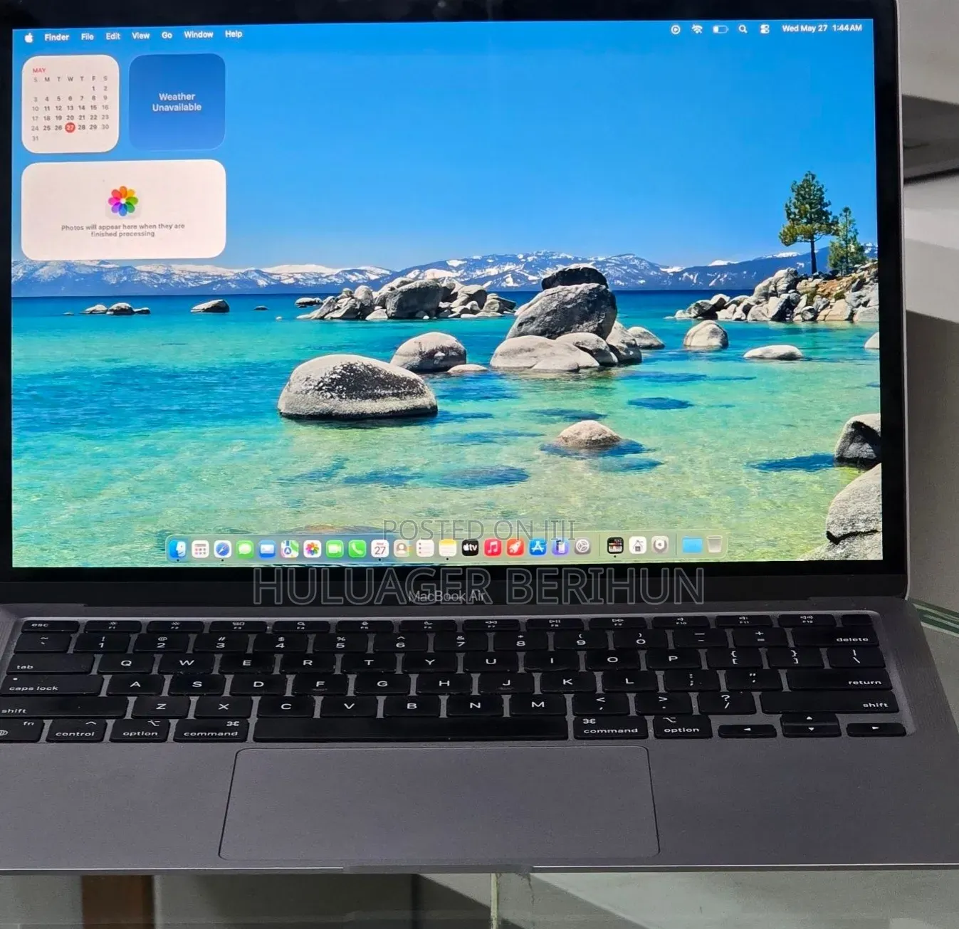 New Laptop Apple MacBook Air 2020 M1 8GB Apple M1 SSD 256GB