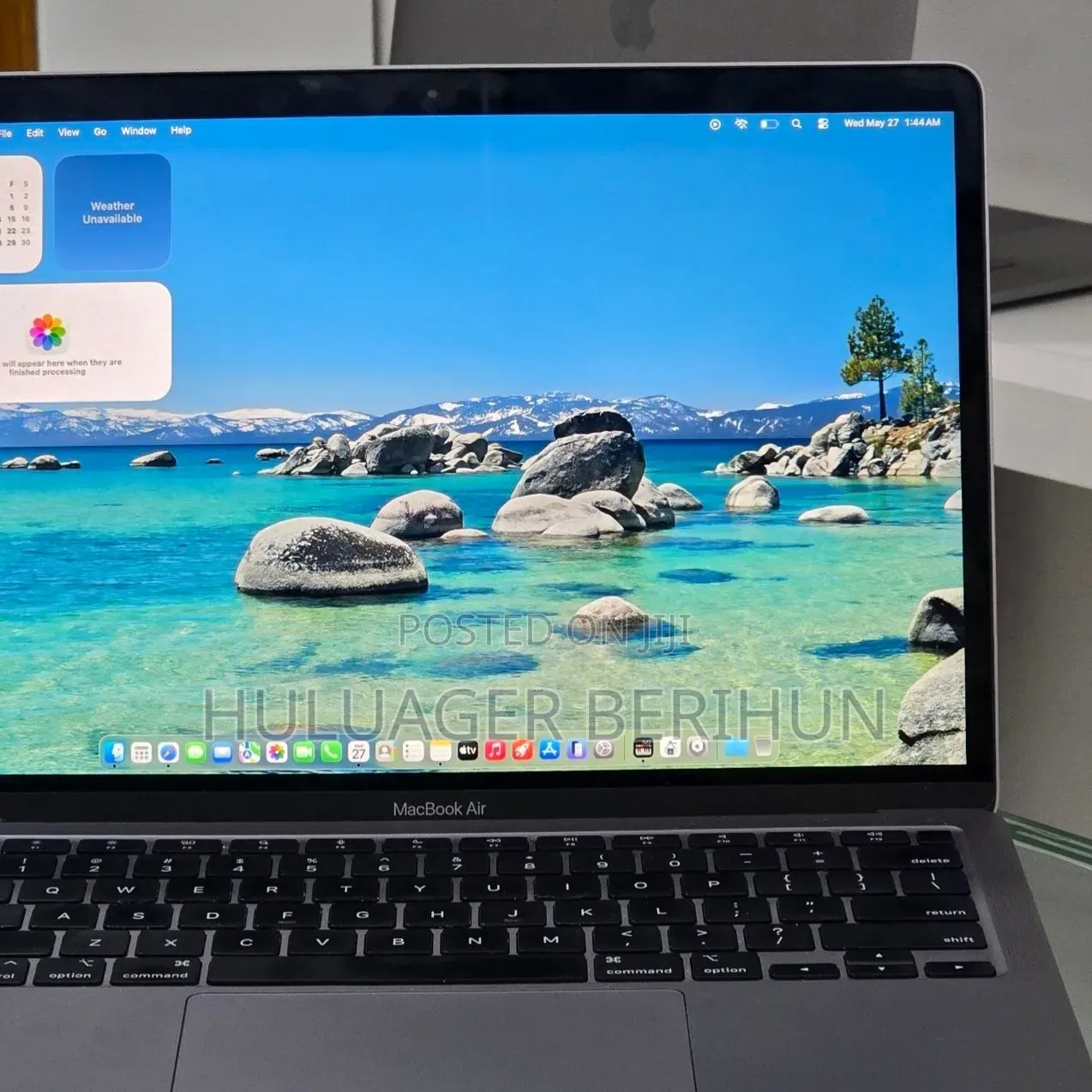 New Laptop Apple MacBook Air 2020 M1 8GB Apple M1 SSD 256GB