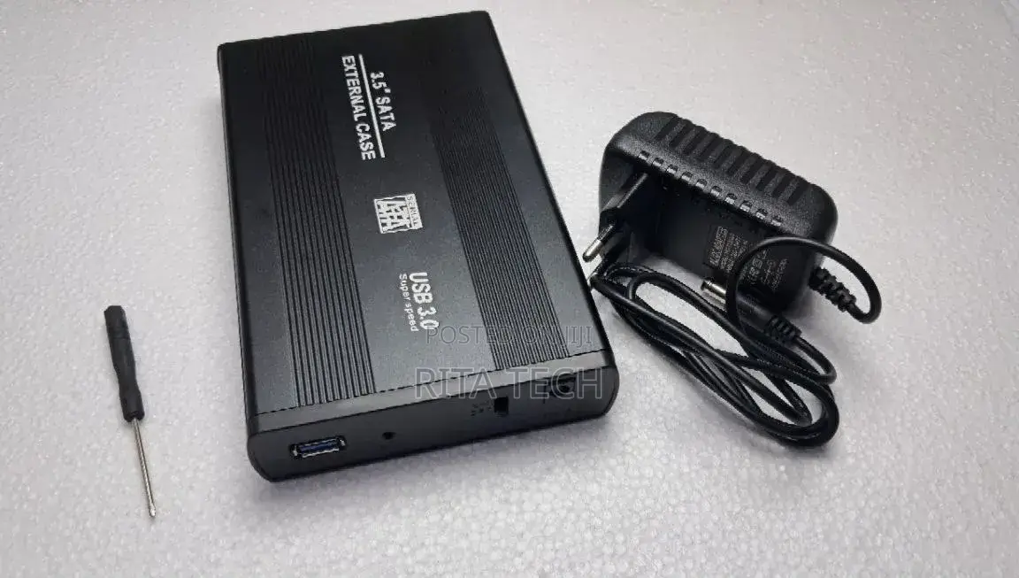 3.5” Hdd External Case – High-speed Usb 3.0 Enclosure