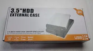 3.5” Hdd External Case – High-speed Usb 3.0 Enclosure
