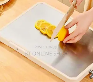 Stainless Steel Double Side Cutting Board