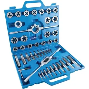 Tap And Die Set Kit | Professional Threading Tool Set For Metal Pipe