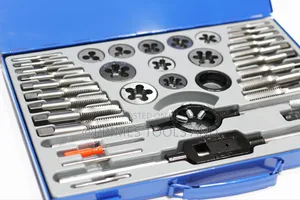 Tap And Die Set Kit | Professional Threading Tool Set For Metal Pipe