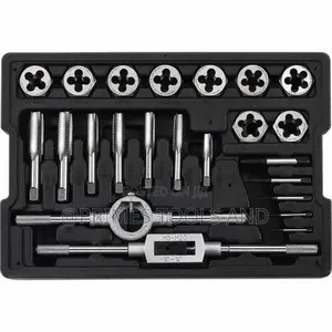 Tap And Die Set Kit | Professional Threading Tool Set For Metal Pipe