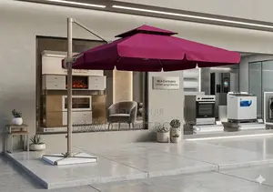 Garden Umbrella 3×3 – Luxury Outdoor Shade | 360° Rotation