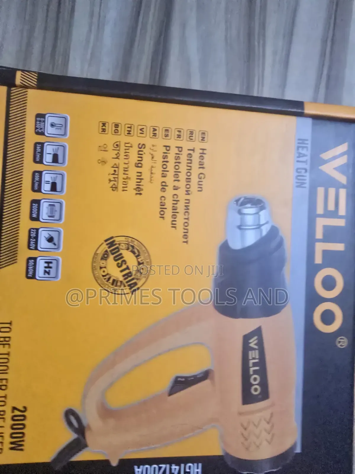 Welloo 2000w Heat Gun | Professional Hot Air Gun