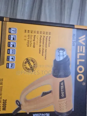 Welloo 2000w Heat Gun | Professional Hot Air Gun