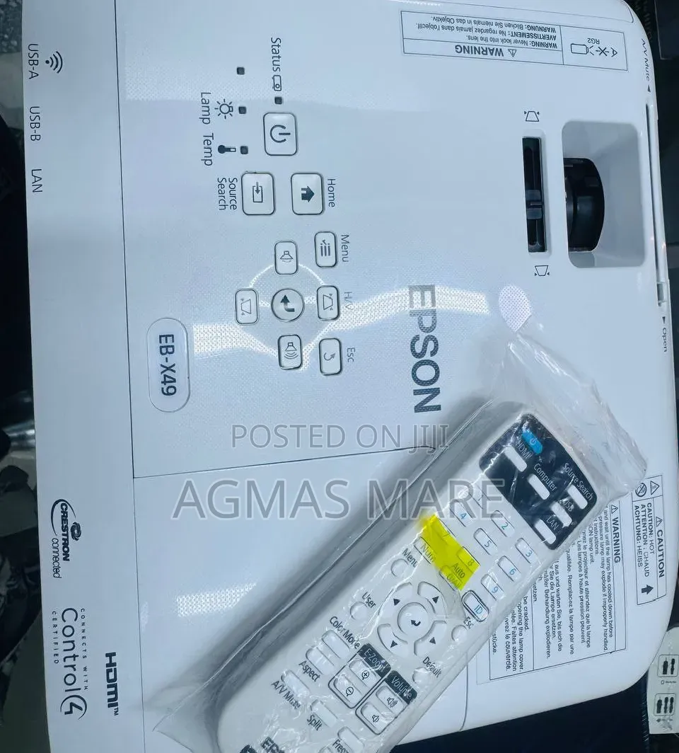 The Epson Eb-X49 Is a Portable, Entry-Level 3lcd