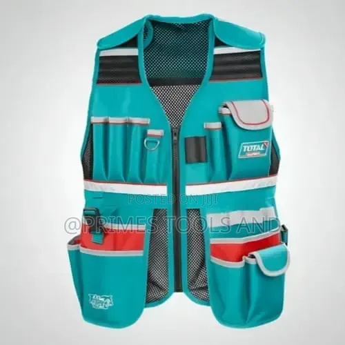 Total Tools Utility Vest Wearing