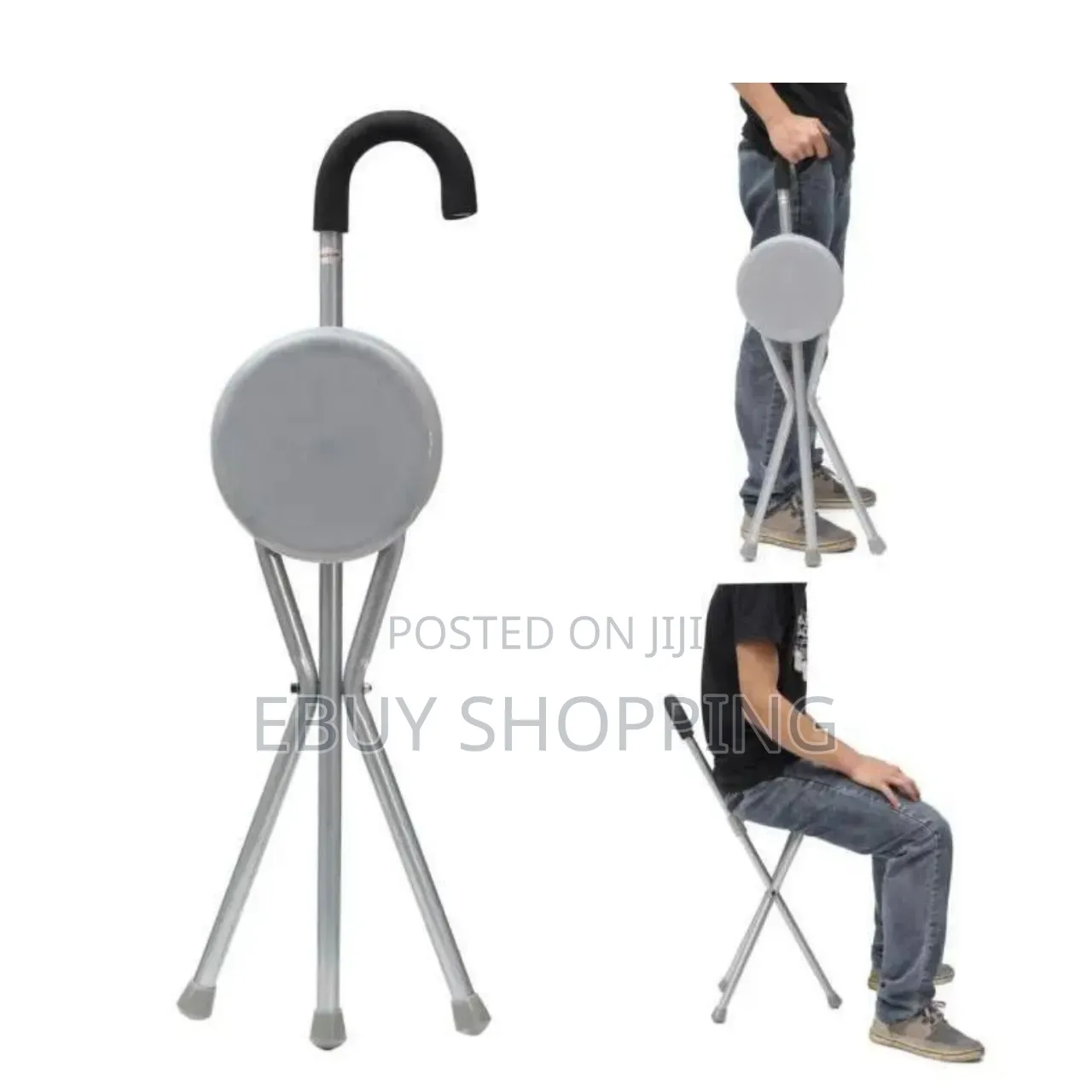 Heavy-Duty Cane Chair for Elderly – Supports Up to 330 LBS (150 Kg)