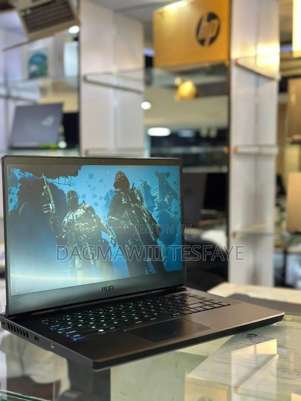 New Laptop MSI GP66 LEOPARD 10UG 16GB Intel Core i7 SSD 512GB