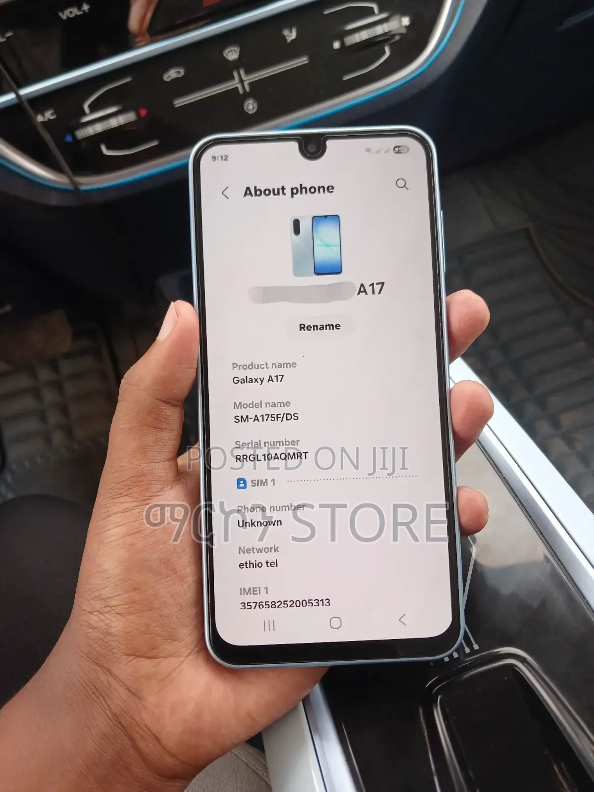 New Samsung Galaxy A17 5G 256 GB Blue