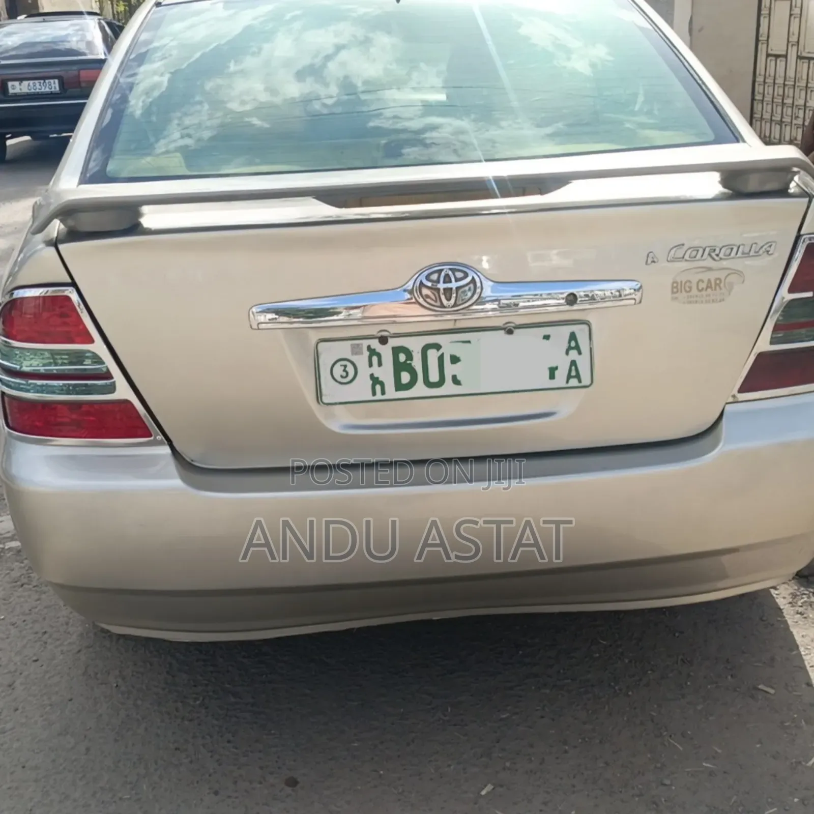 Toyota Corolla 2003 Gold