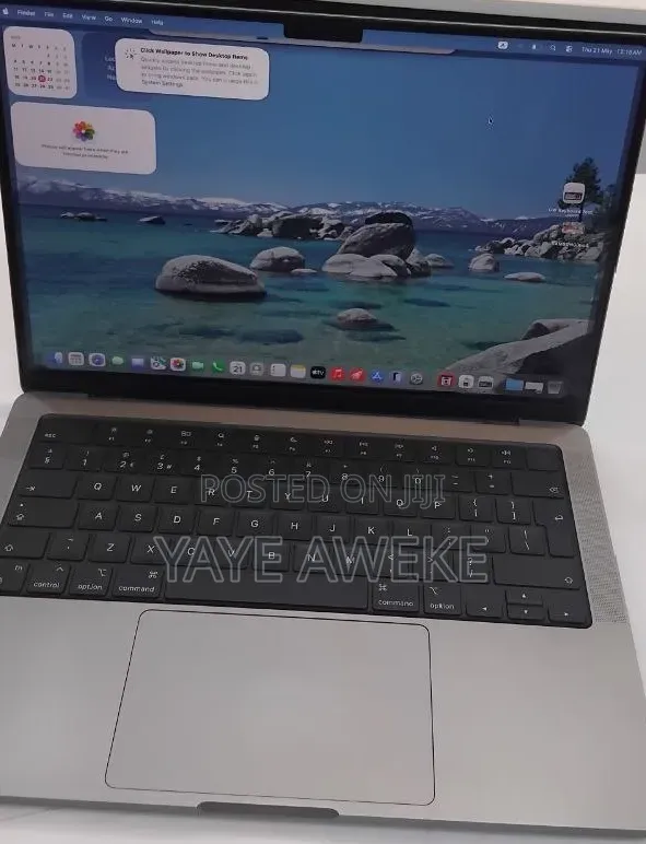 New Laptop Apple MacBook Pro M1 16GB Apple M1 SSD 512GB