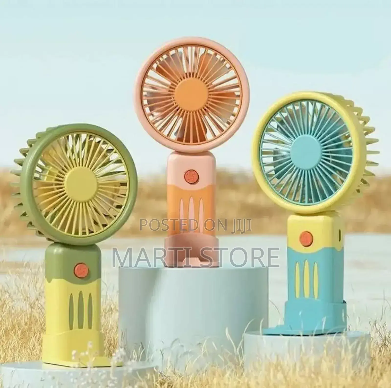 Rechargeable Mini Desktop Fan