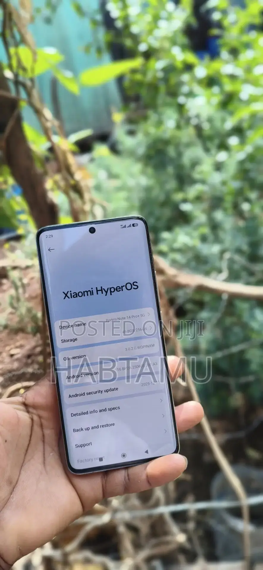 New Xiaomi Redmi Note 14 Pro+ 256 GB Blue
