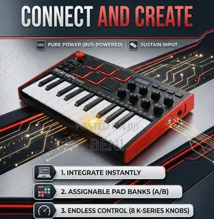 Akai Midi Keyboard