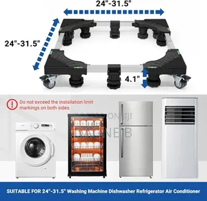 Washing Machines and Refrigerators Stand የማጠቢያ ማሽን እና የፍሪጅ ማስቀመጫ