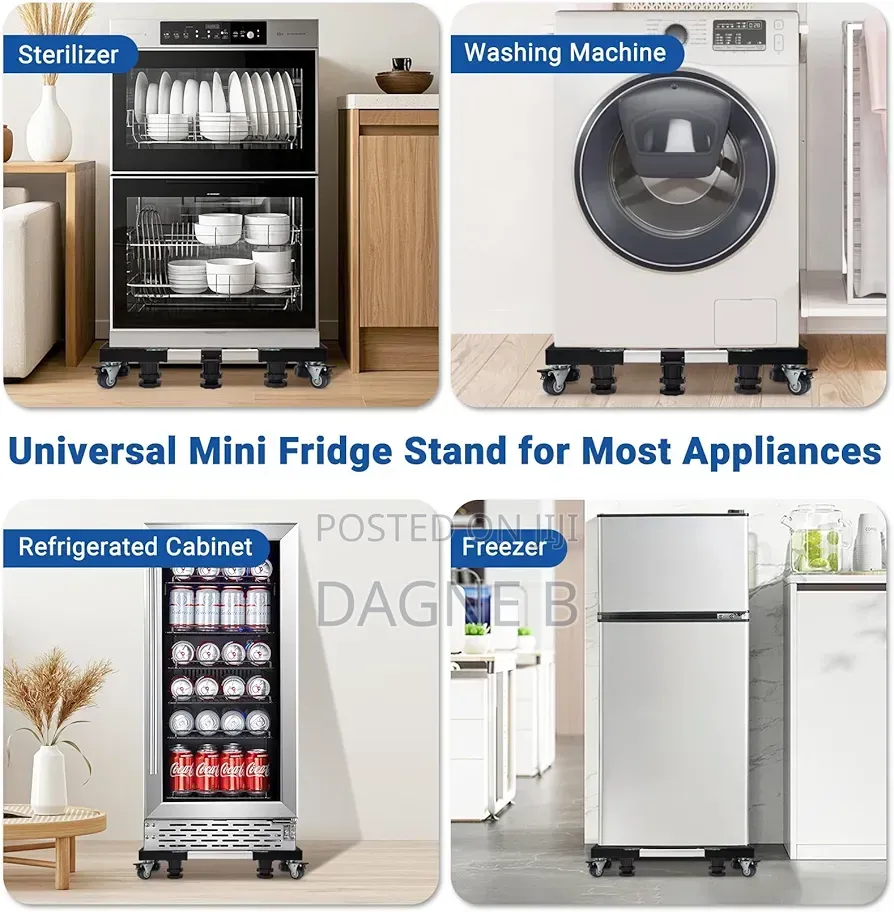 Washing Machines and Refrigerators Stand የማጠቢያ ማሽን እና የፍሪጅ ማስቀመጫ