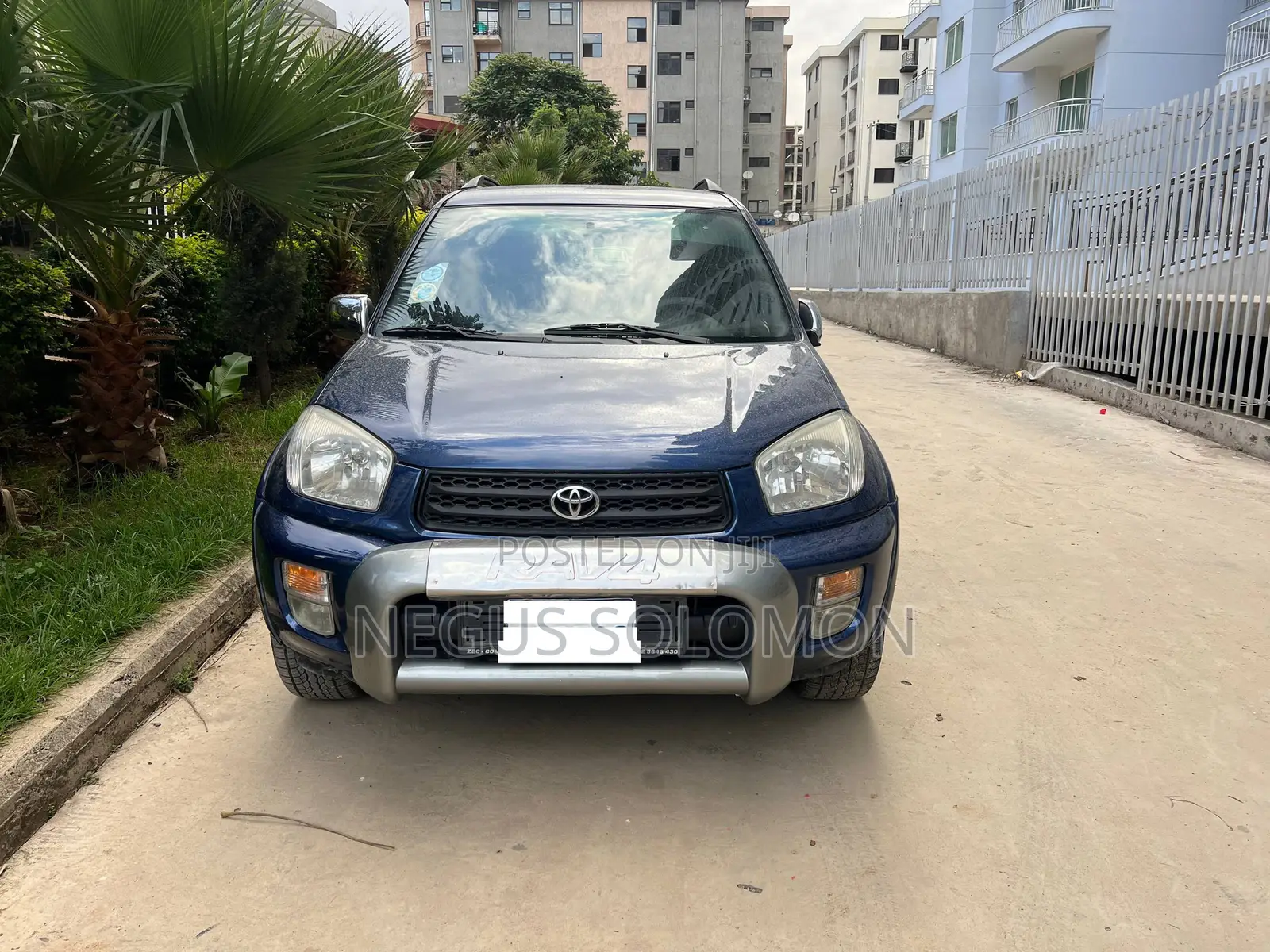 Toyota RAV4 2.0 D 2002 Blue