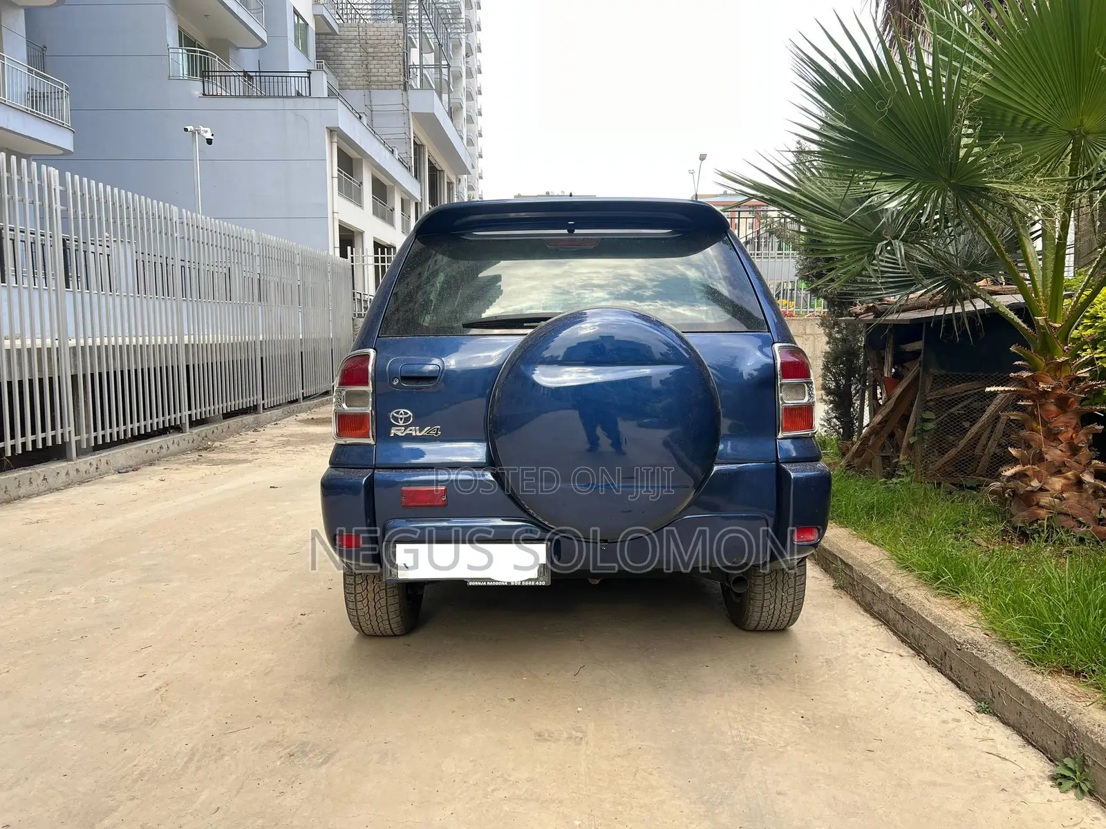 Toyota RAV4 2.0 D 2002 Blue