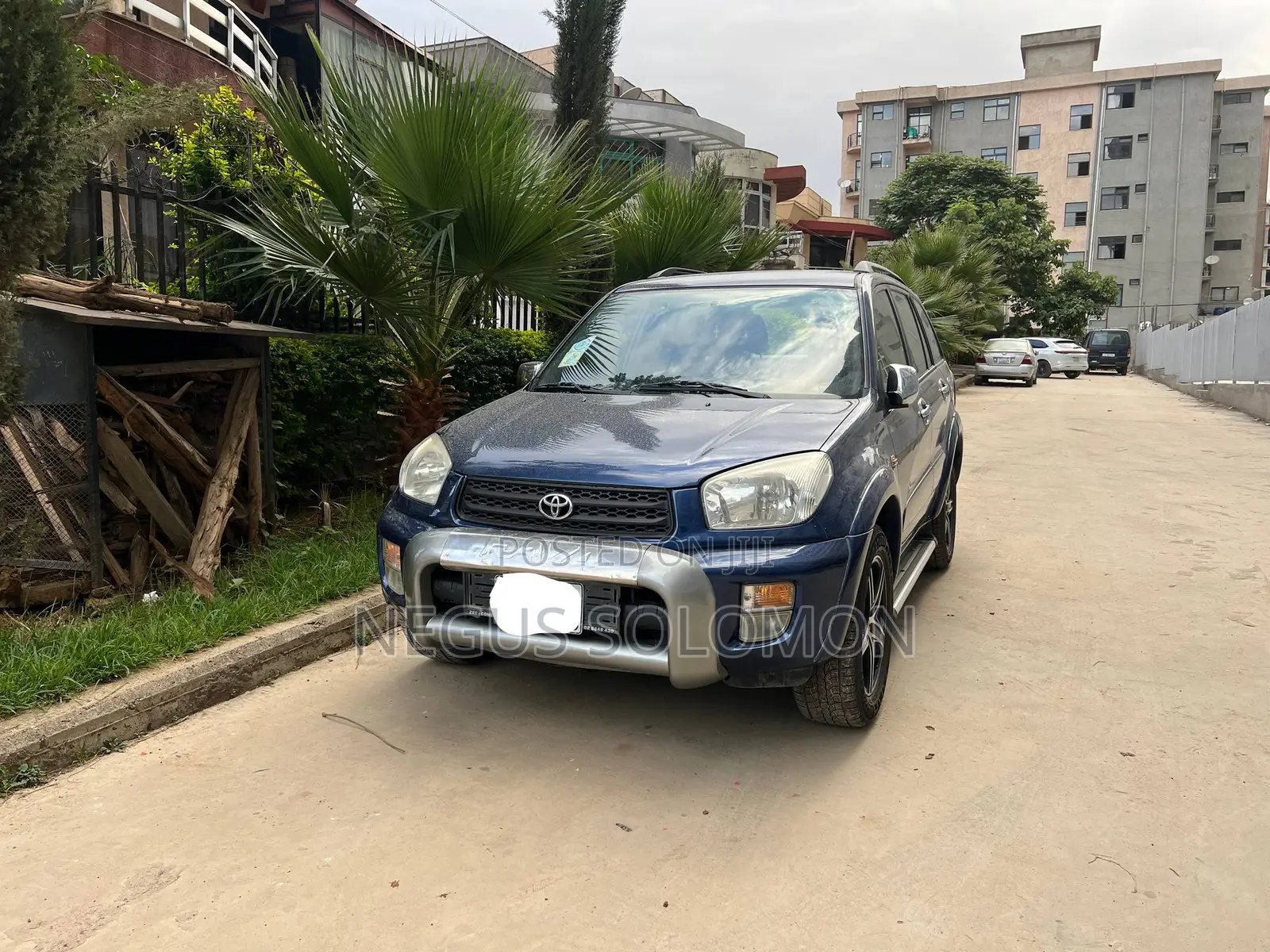 Toyota RAV4 2.0 D 2002 Blue