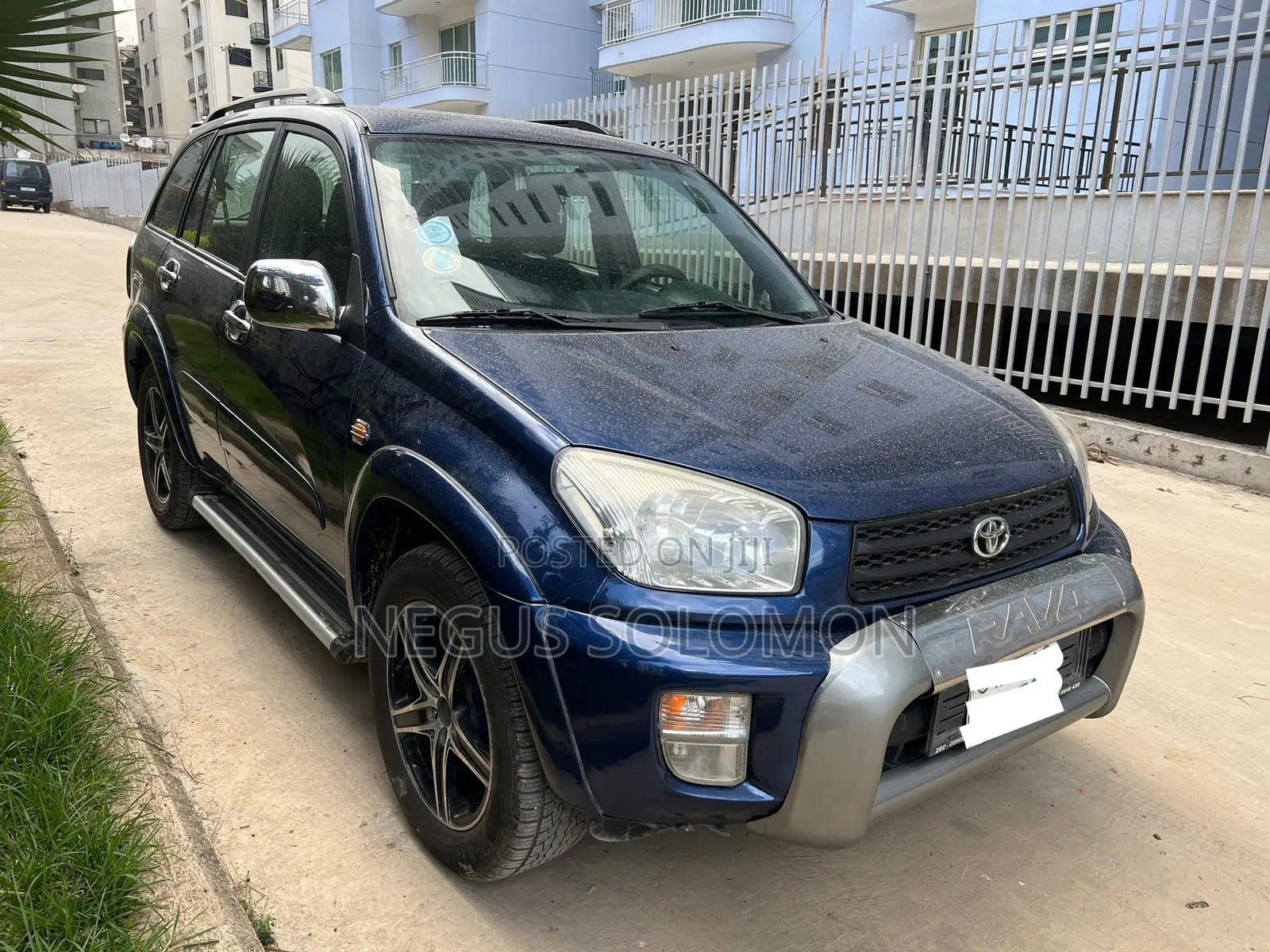 Toyota RAV4 2.0 D 2002 Blue