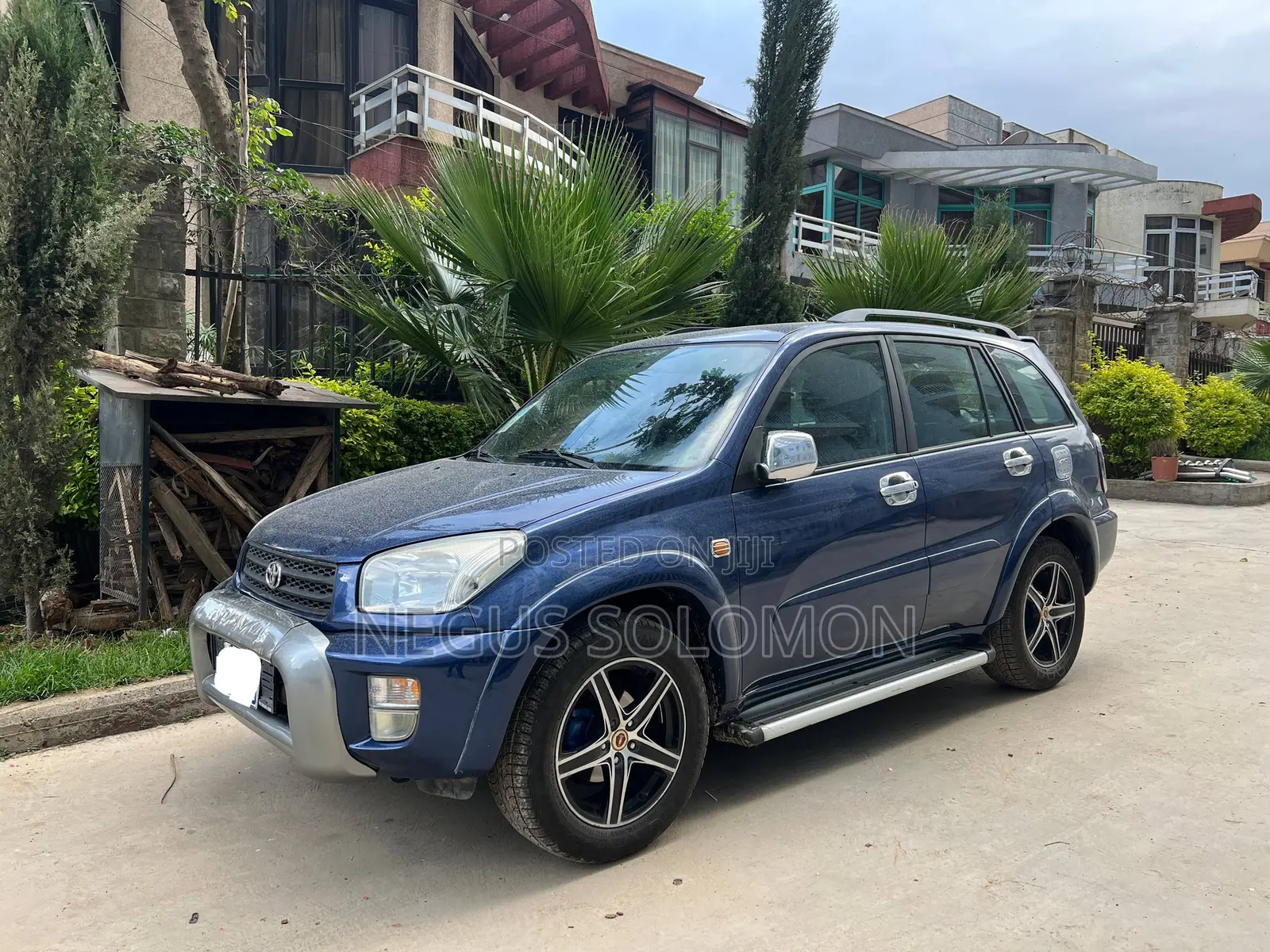 Toyota RAV4 2.0 D 2002 Blue