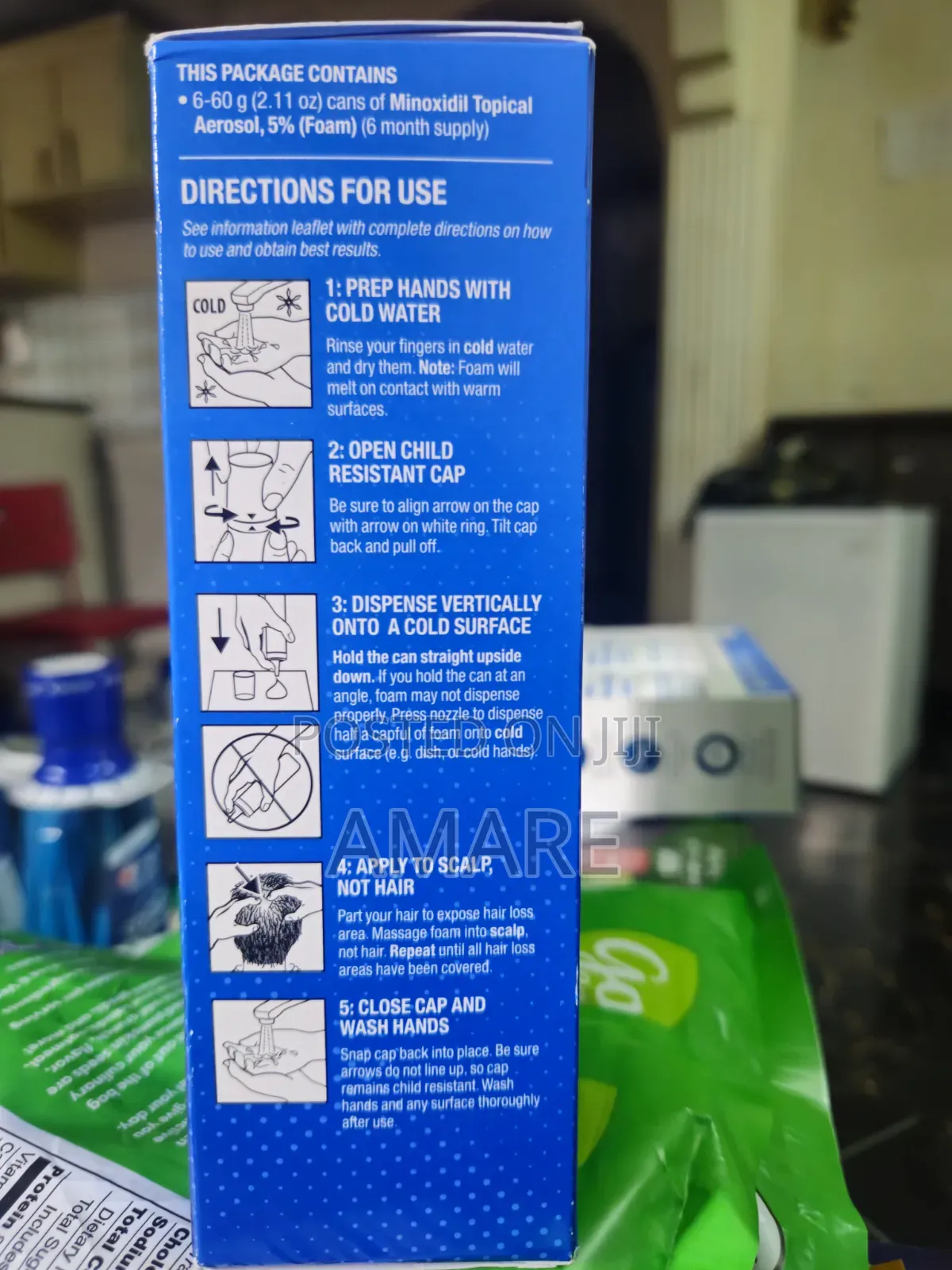 Minoxidil - Topicak Aerosol,5% Foam