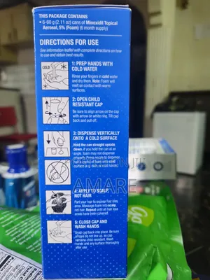 Minoxidil - Topicak Aerosol,5% Foam