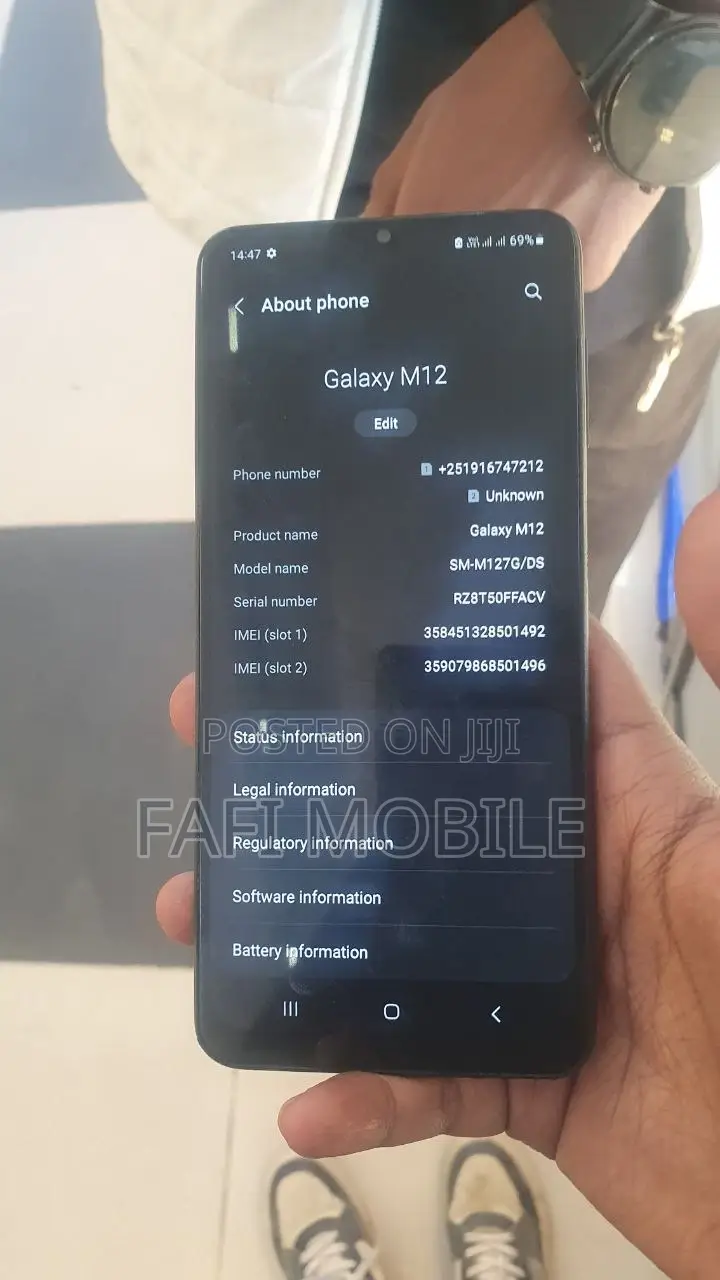 Samsung Galaxy M12 (India) 128 GB Black