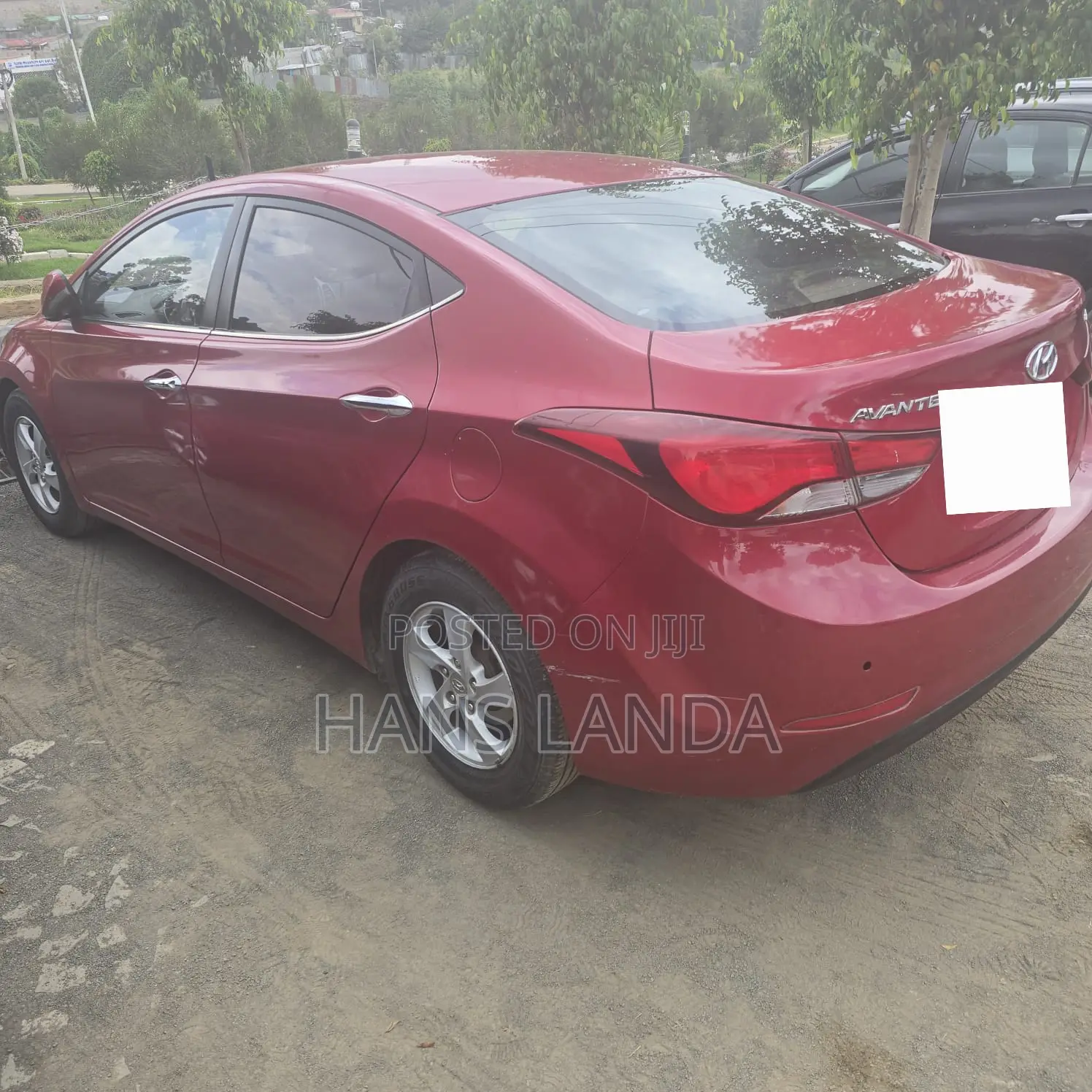 Hyundai Avante 2014 Red